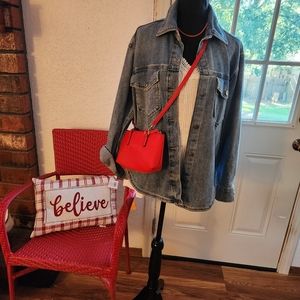 Aerie brand denim shirt jacket